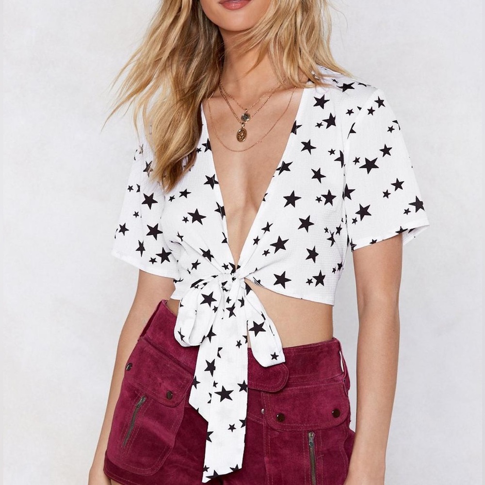 NWOT nasty gal star top